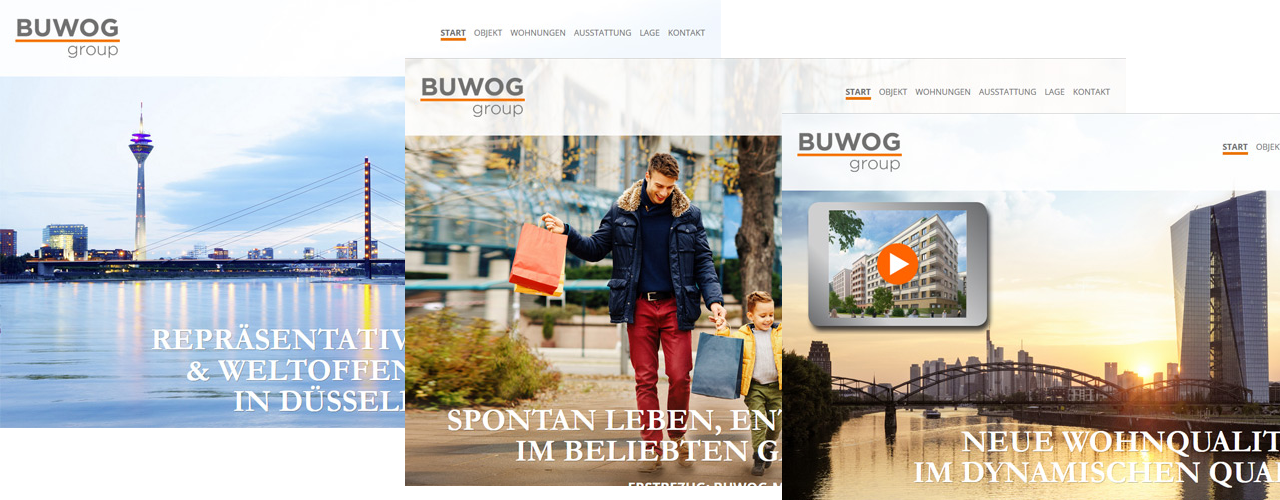 BUWOG Landingpages